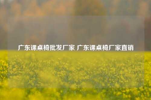 广东课桌椅批发厂家 广东课桌椅厂家直销