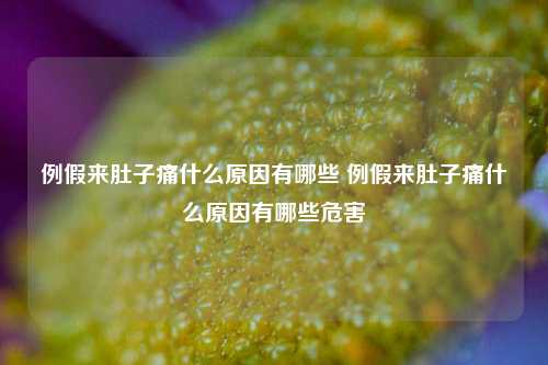 例假来肚子痛什么原因有哪些 例假来肚子痛什么原因有哪些危害